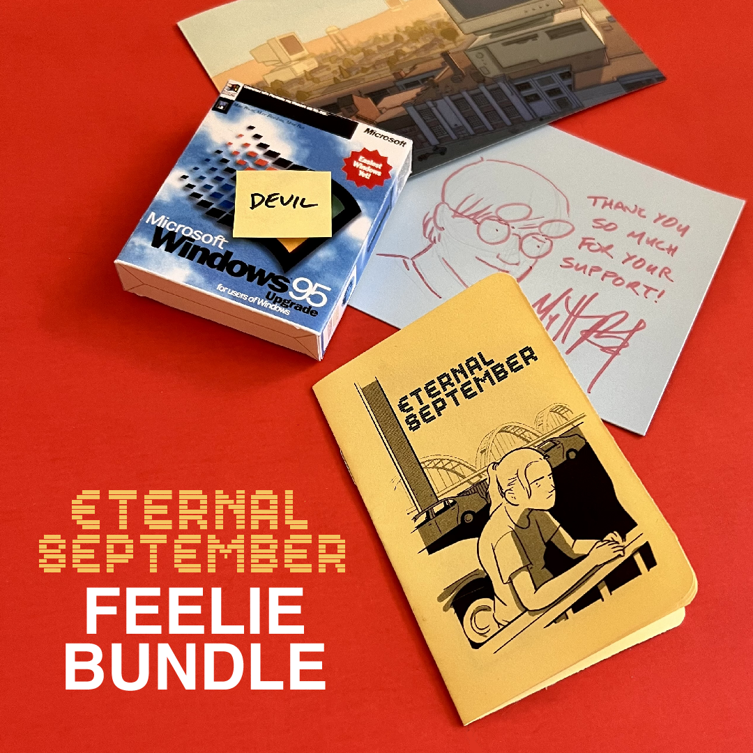 Making the first Eternal September "Feelie Bundle"